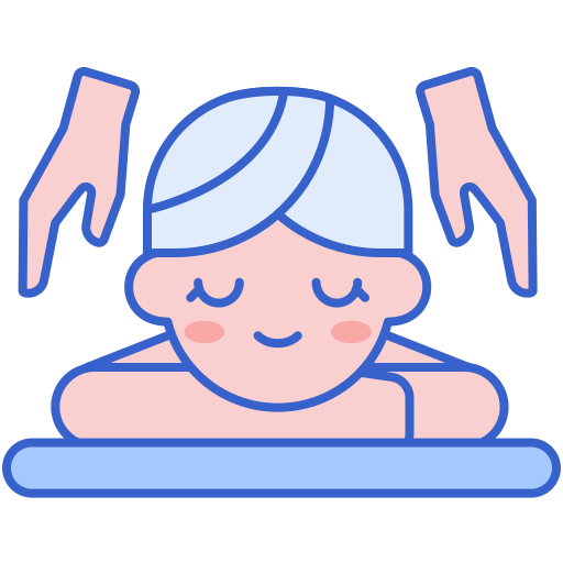 massaggio Flaticons Lineal Color icona