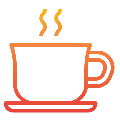コーヒーカップ itim2101 Gradient icon