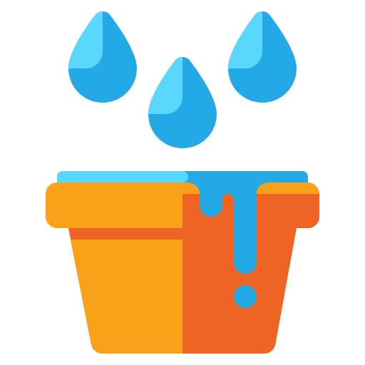 water geven Flaticons Flat icoon