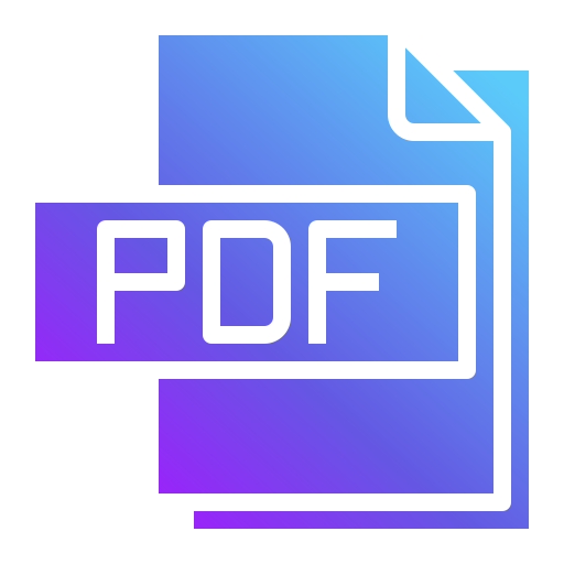 pdf файл Generic Flat Gradient иконка