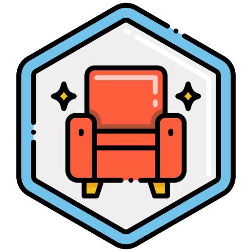 Living room Flaticons Lineal Color icon