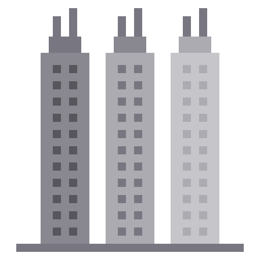 wolkenkratzer itim2101 Flat icon