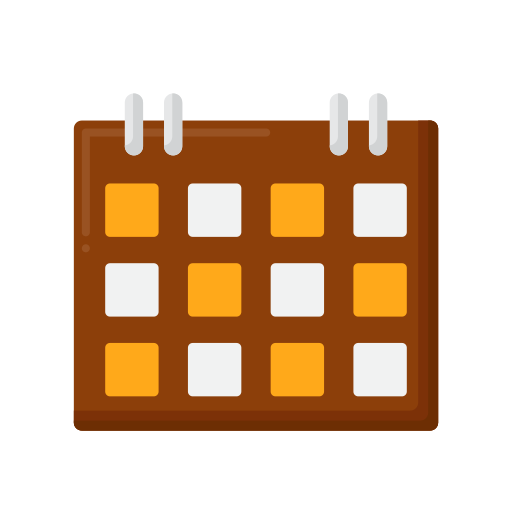 kalender Flaticons Flat icoon