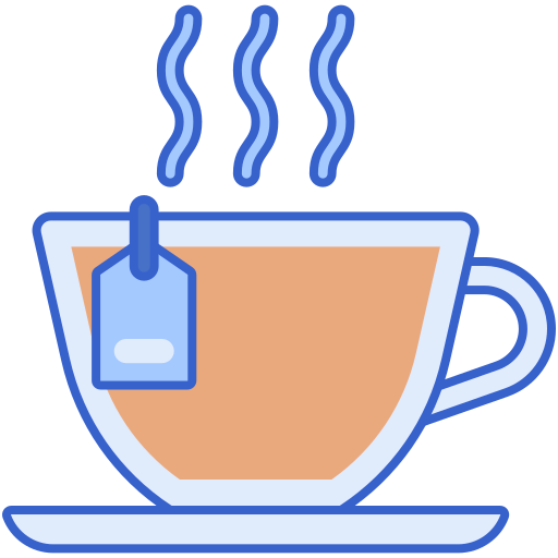 té Flaticons Lineal Color icono