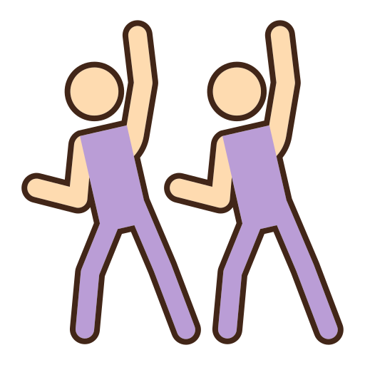 zumba Flaticons Lineal Color icona