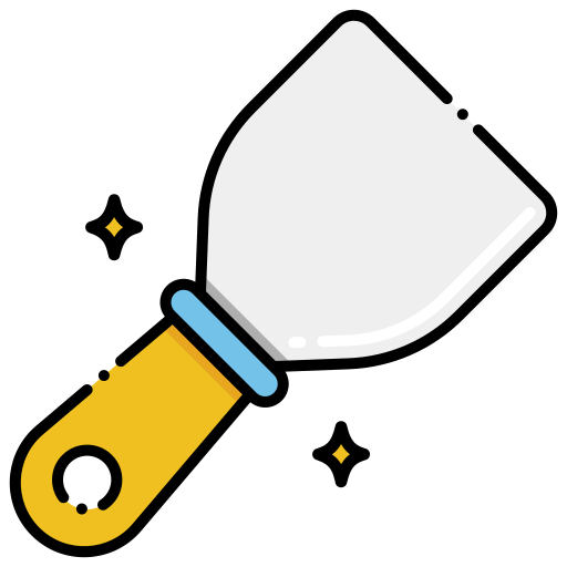 Putty knife Flaticons Lineal Color icon