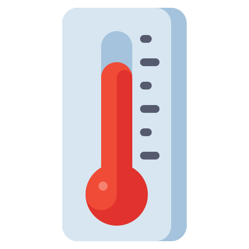temperatura Flaticons Flat ikona