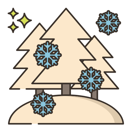 winter Flaticons Lineal Color icoon