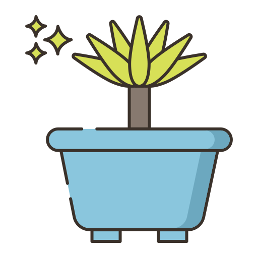 yucca Flaticons Lineal Color icoon
