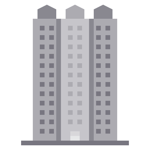 rascacielos itim2101 Flat icono
