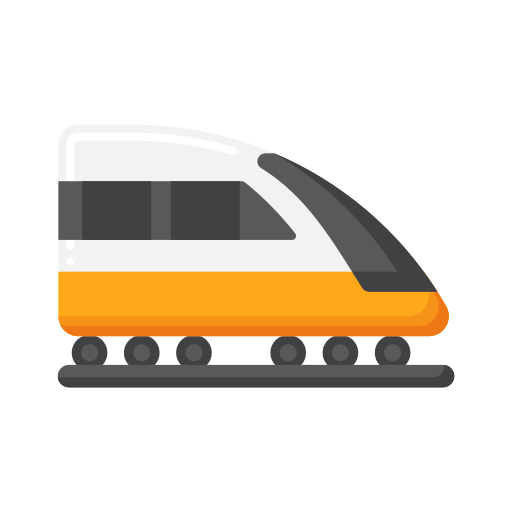 trein Flaticons Flat icoon