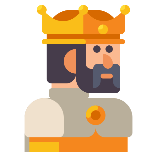 King Flaticons Flat icon