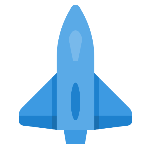 flugzeug itim2101 Flat icon