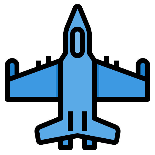 flugzeug itim2101 Lineal Color icon