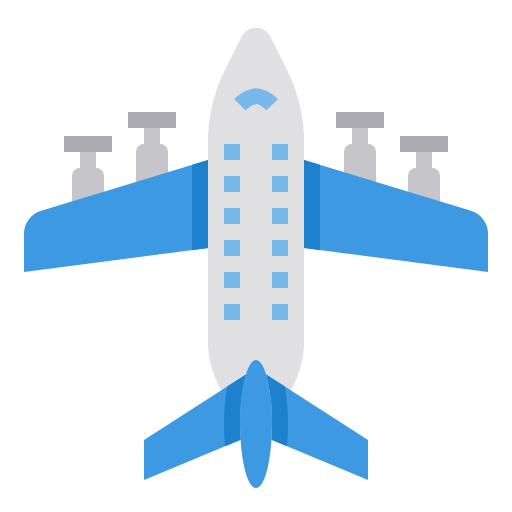 飛行機 itim2101 Flat icon