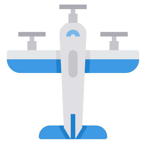 aereo itim2101 Flat icona