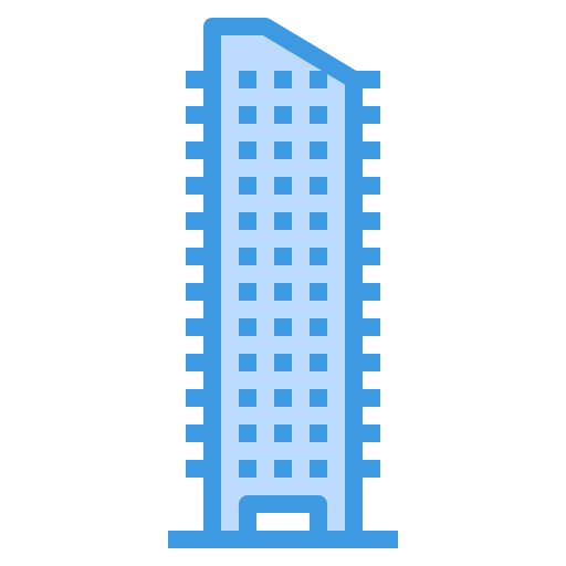 grattacielo itim2101 Blue icona