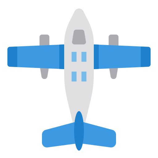 aereo itim2101 Flat icona
