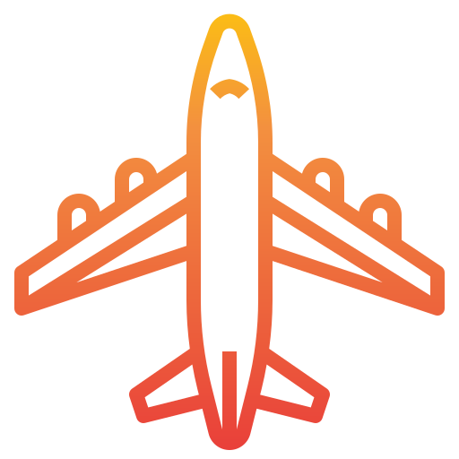 Самолет itim2101 Gradient иконка