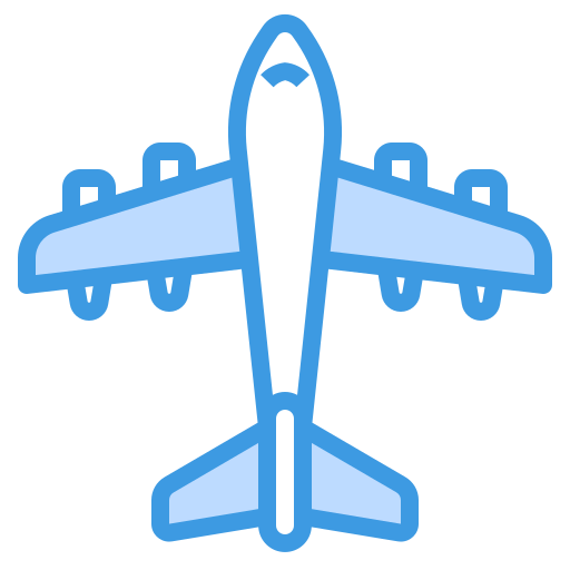 samolot itim2101 Blue ikona