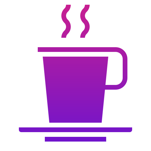 filiżanka kawy Generic Flat Gradient ikona