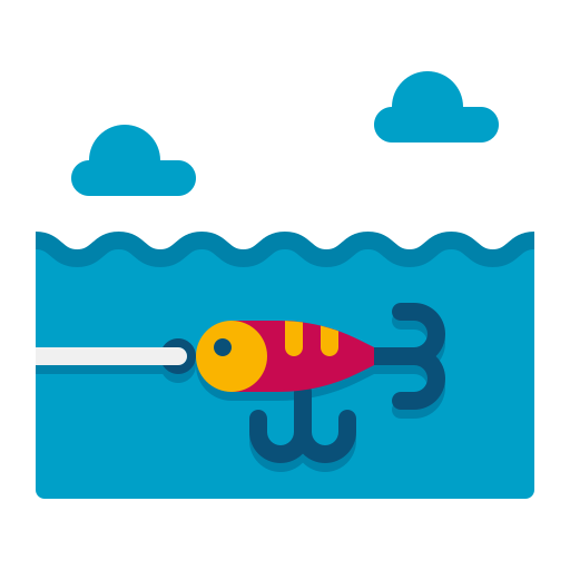 Fishing Flaticons Flat icon