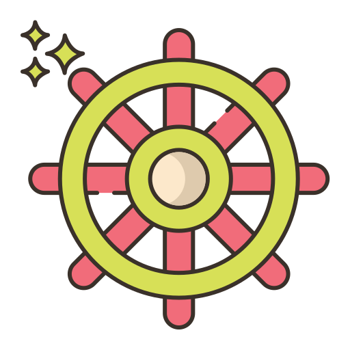 buddhismus Flaticons Lineal Color icon