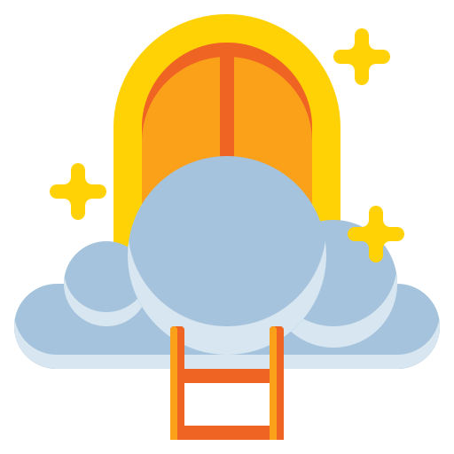 niebo Flaticons Flat ikona