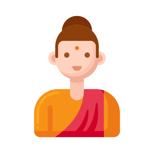 仏教徒 Flaticons Flat icon