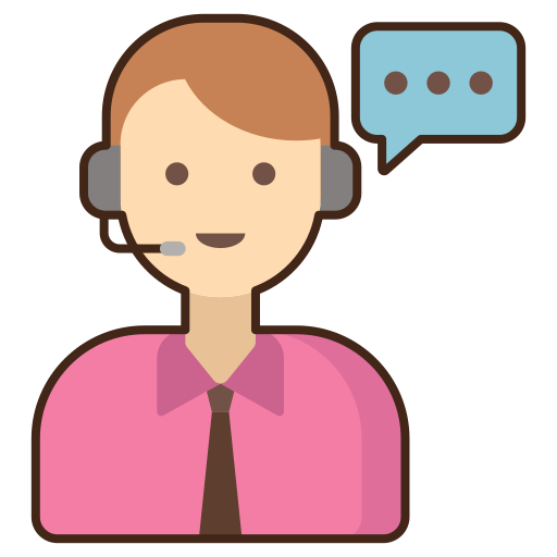 Customer service Flaticons Lineal Color icon
