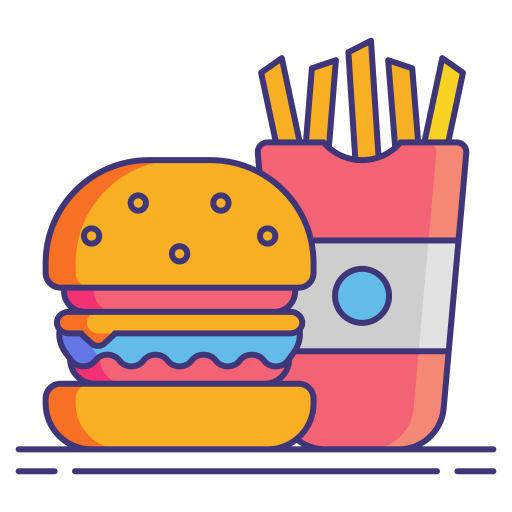 junkfood Flaticons Lineal Color icon