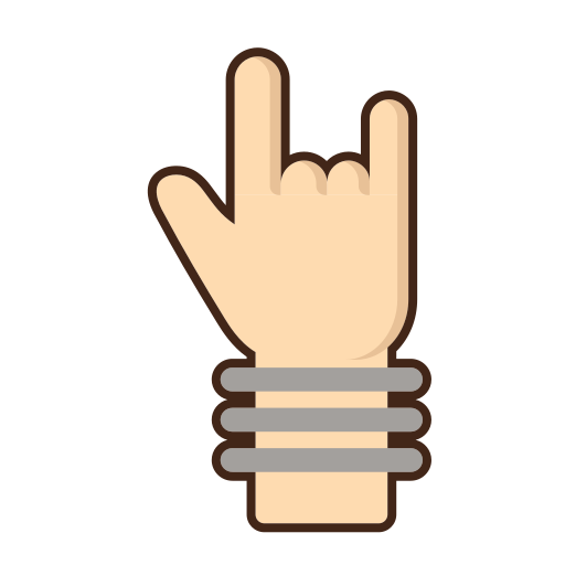 Rock and roll Flaticons Lineal Color icon
