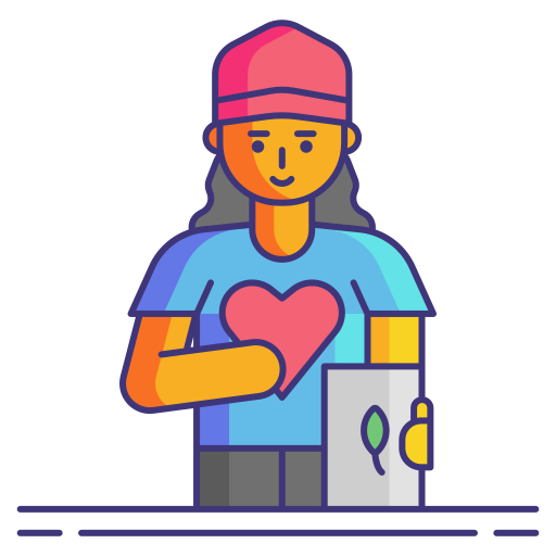 life-coach Flaticons Lineal Color icon