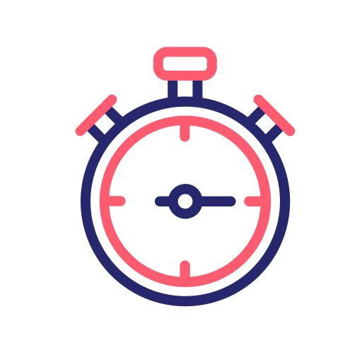 Stopclock Generic Outline Color icon