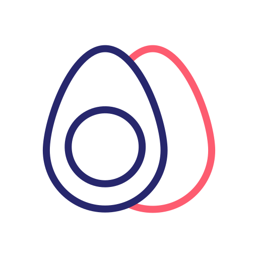 Вареное яйцо Generic Outline Color иконка