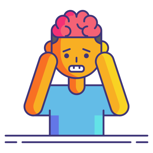 stress management Flaticons Lineal Color icoon