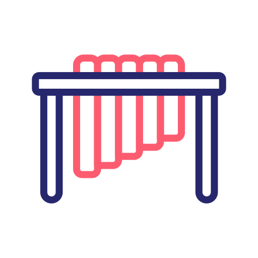 Marimba Generic Outline Color icon