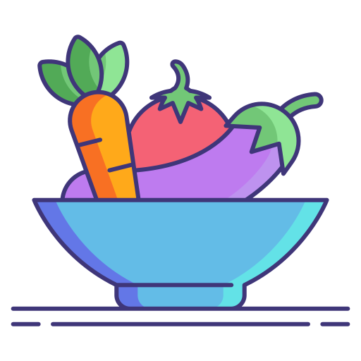 verduras Flaticons Lineal Color icono