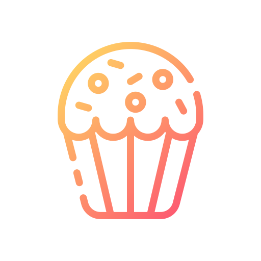 Muffin Good Ware Gradient icon