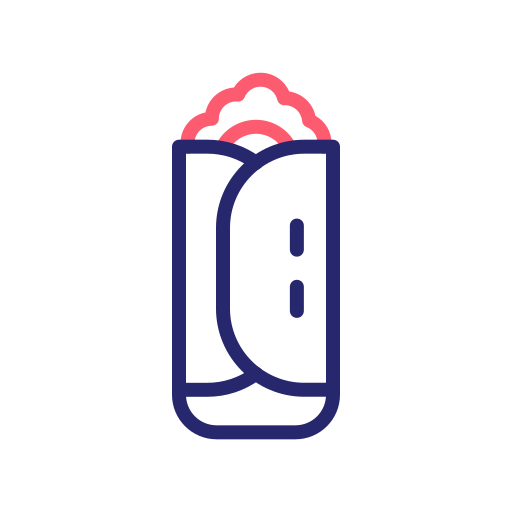 Wrap Generic Outline Color icon