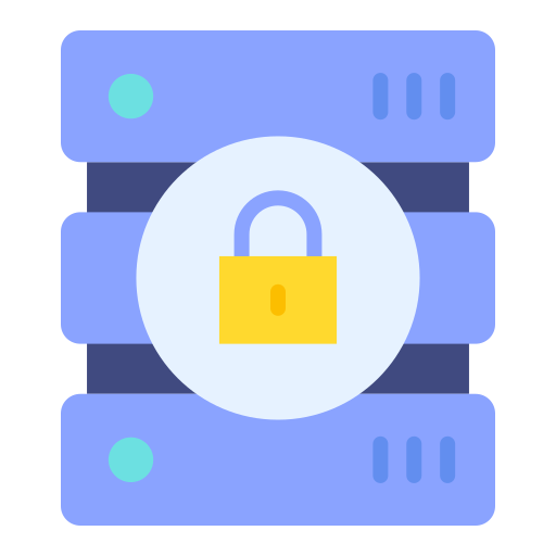 la sicurezza dei dati Good Ware Flat icona