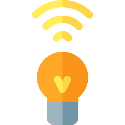 Bulb Basic Rounded Flat icon