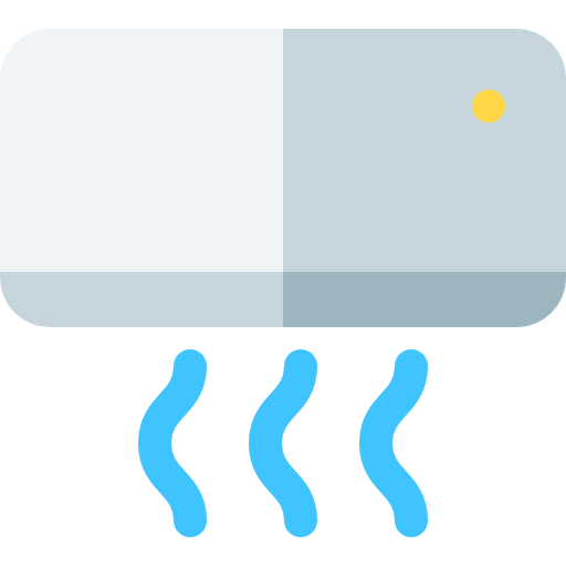 Air conditioner Basic Rounded Flat icon