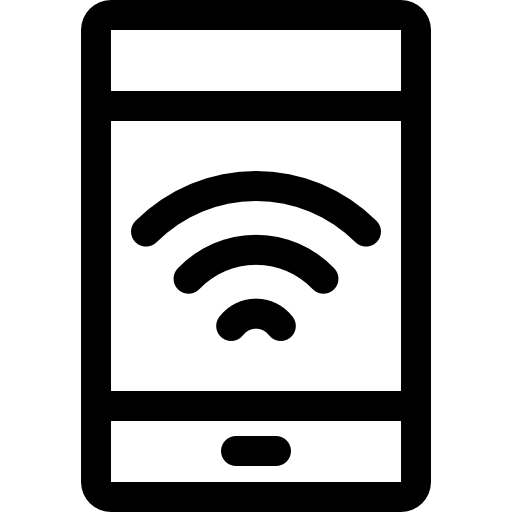 스마트 폰 Basic Rounded Lineal icon