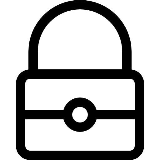 cadenas Basic Rounded Lineal Icône