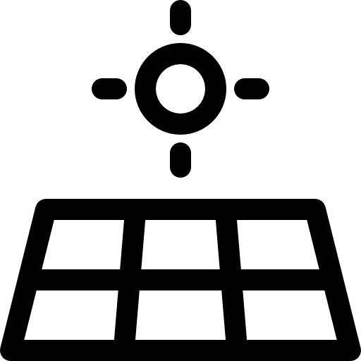 태양열 Basic Rounded Lineal icon