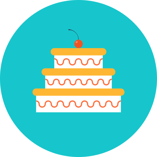 Cake Maxim Basinski Premium Circular icon