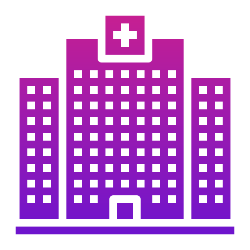 Hospital building Generic Flat Gradient icon