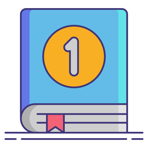 Number 1 Flaticons Lineal Color icon