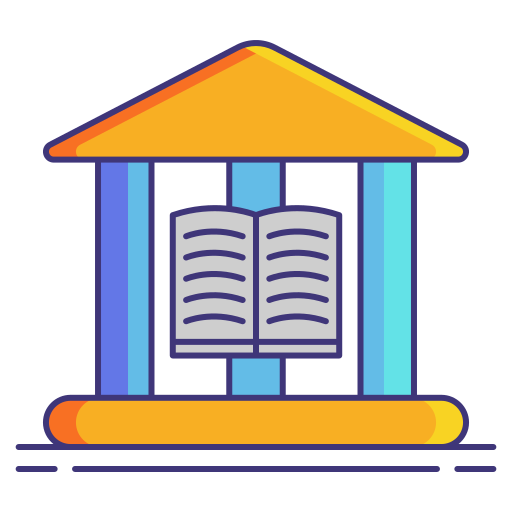 Library Flaticons Lineal Color icon